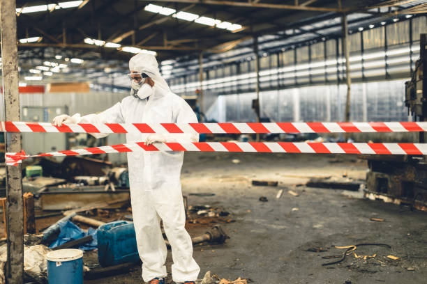 Professional Biohazard technician working in Damascus, MD